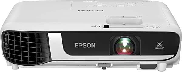 Epson EX5280 Proyector 3LCD XGA de 3 chips, brillo de color de 3,800 lúmenes, brillo blanco de 3,800 lúmenes, HDMI, altavoz integrado, relación de contraste de 16,000:1