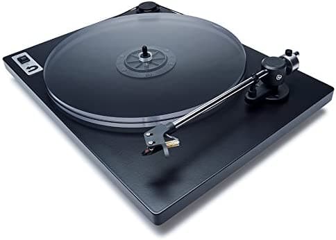 U-Turn Audio - Tocadiscos Orbit Plus con preamplificador incorporado (negro) R160BKAOR5