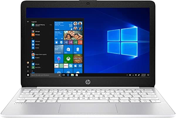 Laptop HP Stream HD de 11.6 pulgadas, Intel Celeron N4000, 4 GB de RAM, 64 GB eMMC, cámara web, HDMI, Windows 10 11-ak0012dx