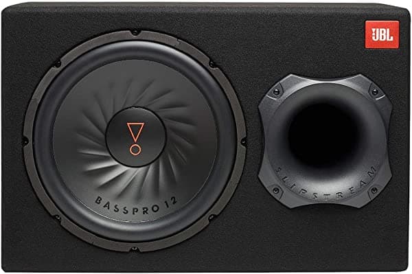 JBL SUBBP12AM - Subwoofer amplificado de 12 pulgadas de 12 pulgadas con control de subnivel