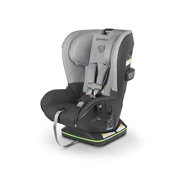 UPPAbaby Knox - Asiento convertible para automóvil - Jordan (mezcla de carbón con acento Citron), versión de lana 1120-KNX-US-JOR