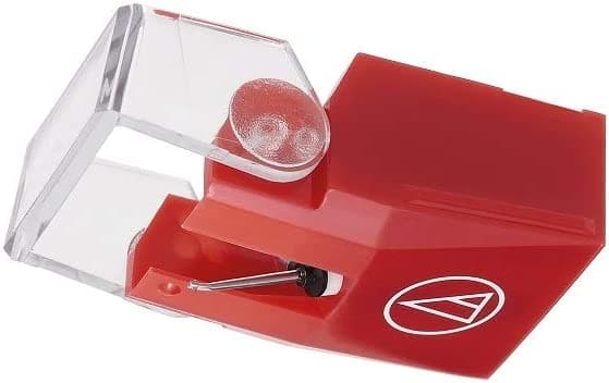 Audio-Technica VMN40ML MicroLine Nude - Lápiz óptico de repuesto para tocadiscos, color rojo