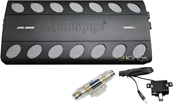 AudioPipe APCL18001D 1800W Clase D Monoblock Audio para Coche Amplificador MOSFET