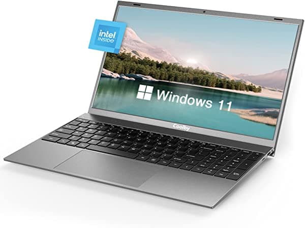 Coolby Laptop con Windows 11 2022, pantalla IPS de 15.6 pulgadas, pantalla IPS de 1920 x 1080, 8 GB DDR4 RAM / 256 GB SSD, procesador Intel J4125 Quad-Core Notebook, compatible con WiFi de 2.4G/5G Hz, BT, teclado de tamaño completo ZealBook