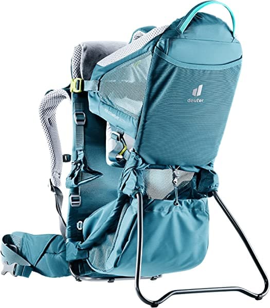 Deuter Kid Comfort Active SL Denim 2 Mochila porta bebé ergonómica, segura y cómoda para actividades al aire libre