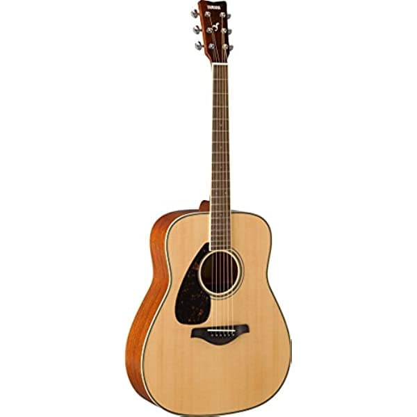 Yamaha fg820 Guitarra Acústica, color natural, Natural FG820L