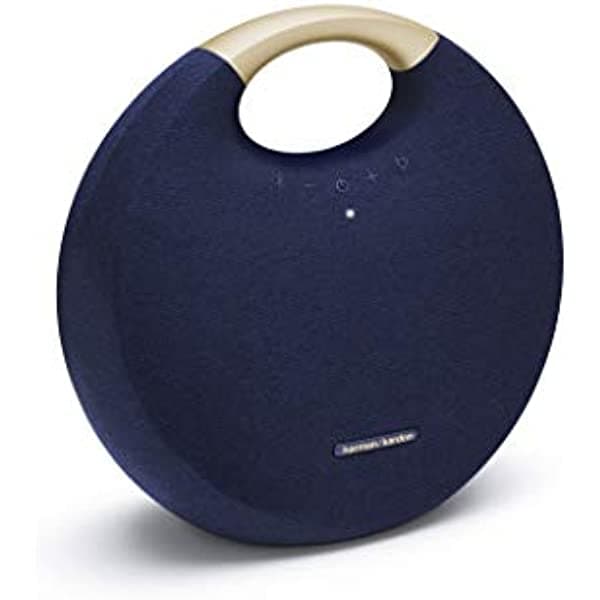 Harman Kardon Onyx Studio 6 - Sistema de altavoces Bluetooth inalámbrico IPX7 con batería recargable, micrófono integrado Azul HKOS6BLUAM
