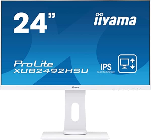 iiyama ProLite XUB2492HSU-W1 Monitor LCD LED de 60,5 cm (23,8") - 16:9-5 ms - 1920 x 1080