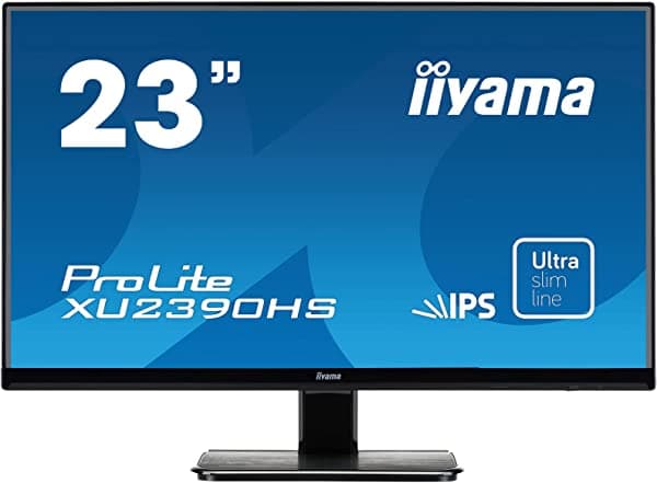 iiyama XU2390HS-B1 Ecran PC LED 23" (58, 42 cm) 1920 x 1080 5 ms VGA/DVI/HDMI Negro