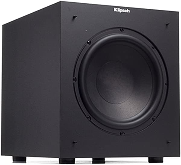 KLIPSCH - Subwoofer de potencia de pico de 10 pulgadas (250 W, K100-SW)