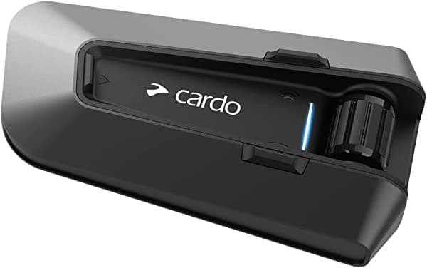 Cardo Packtalk Edge - Sistema De Comunicación Bluetooth Para Motocicleta Intercomunicador Para Auriculares Paquete Doble PT200101
