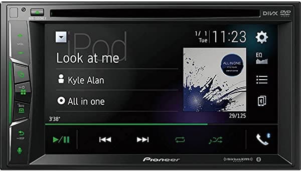 Pioneer AVH-1550NEX - Receptor AV de 6.2 pulgadas con Carplay y Bluetooth
