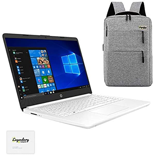 HP Stream 2022 - Portátil HD de 11.6 pulgadas, Intel Celeron N4000, 4 GB de RAM, 64 GB eMMC, cámara web, Windows 10 S con Office 365 Personal durante 1 año (compatible con Google Classroom o Zoom) / Accesorios legendarios ‎HP 11 Stream