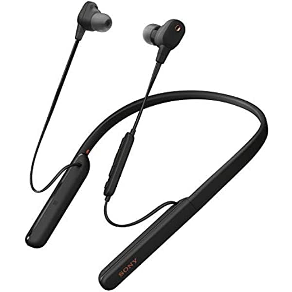 Sony WI-1000XM2 - Auriculares inalámbricos con cancelación de ruido líder en la industria con control de voz Alexa, color negro WI1000XM2/B