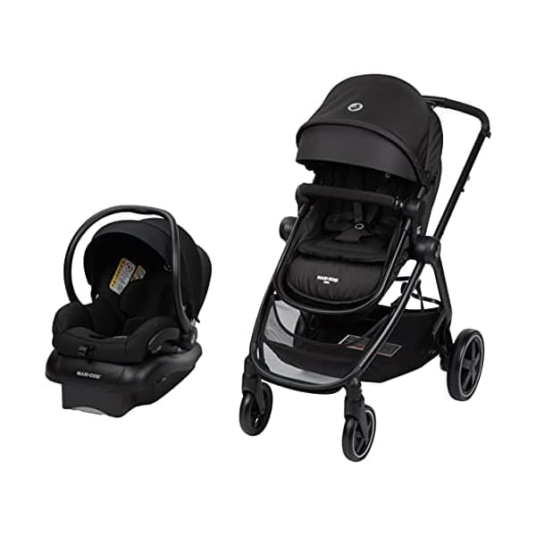 Maxi-Cosi Zelia² - Travel system modular 5 en 1, color negro medianoche ‎TR426FZA