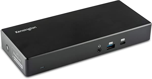 Kensington SD4780P USB-C y Thunderbolt 3/4 estación de acoplamiento para Windows, MacBooks, Surface y Chromebooks, video 4K dual, PD de 100 W (K33620NA)