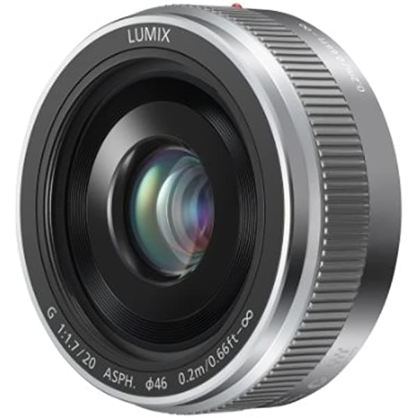 Panasonic Lumix G, lente f/1.7 II ASPH de 20 mm para microcámaras de cuatro tercios H-H020AS