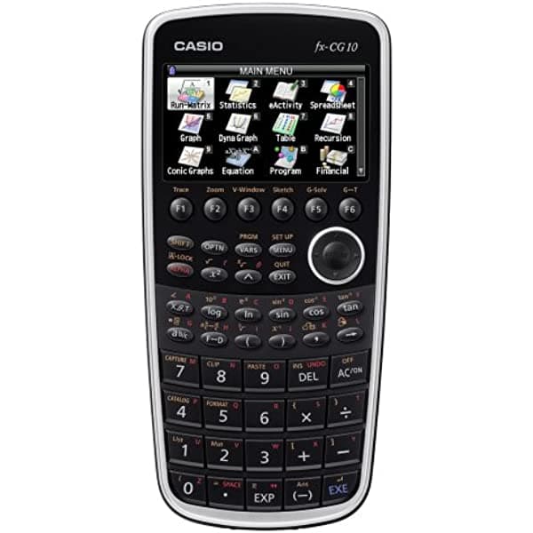 Calculadora de gráficos en color Fx-Cg10 Prizm Casio (negro), Negro talla única