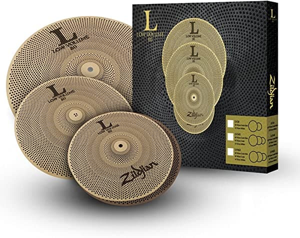 Paquete de platillos Zildjian L80 de bajo volumen - LV348 ZIL LV348