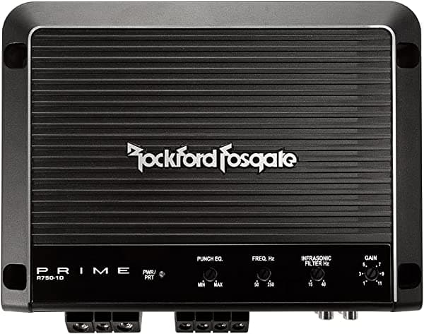 Rockford Fosgate Prime 750 Watt Clase D 1 canal amplificador R750-1D