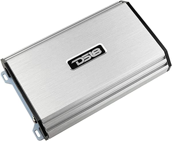DS18 S-3500.1D/SL - Amplificador de audio para automóvil, 1 canal, bloque único, clase D, 3500 vatios (plata)