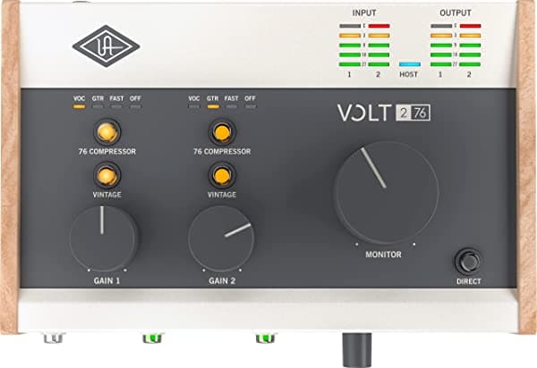 Universal Audio Volt 276 - Interfaz USB de audio con calidad de estudio profesional