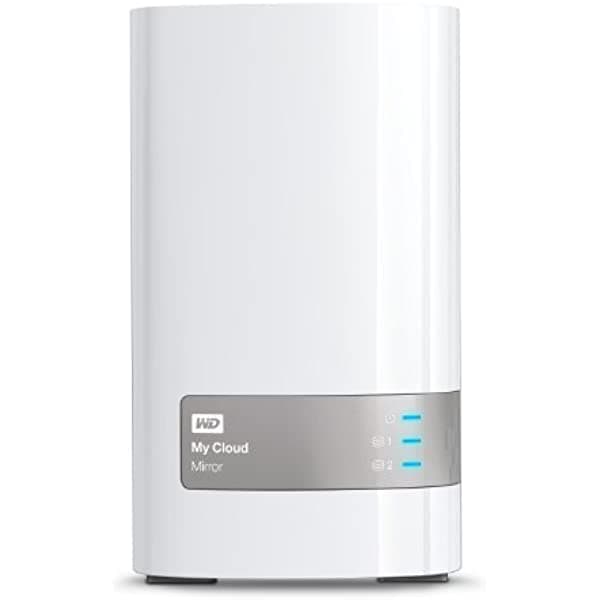 Western Digital WD 10TB My Cloud Mirror Personal Almacenamiento conectado a la red - NAS - wdbzvm0100jwt-nesn, Blanco WDBZVM0060JWT-NESN