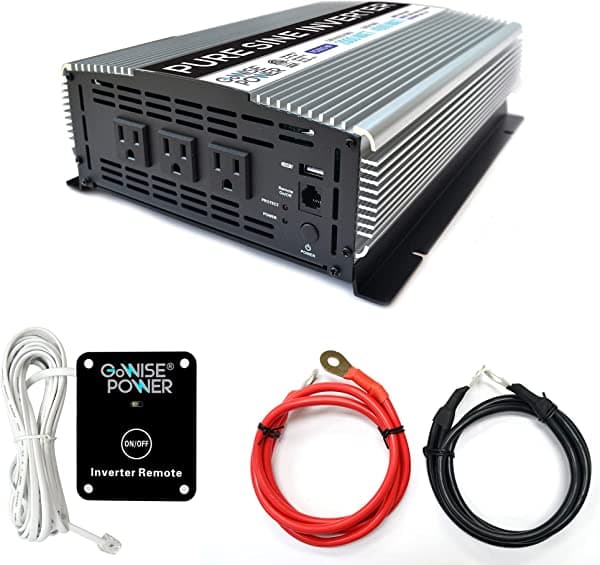 Power TechON PS1003 inversor de onda sinusoidal pura (2000 W continuo/4000 W máximo)