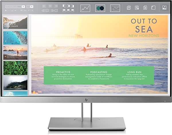 Hp Elitedisplay E233 | Monitor De 23" | Pantalla Ips Hd | Plata | 1Fh46A8 1FH49A8#ABA