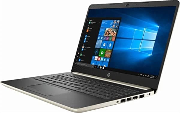 Laptop HP 2020 de 14 pulgadas de 10ª generación Intel Core i3-1005G1 procesador 1.2GHz 4GB DDR4 2666 SDRAM 128GB SSD Windows 10 7ZU89UA