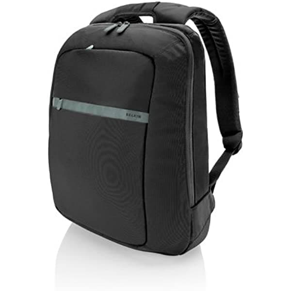 Belkin Core - Mochila para laptop (negro/gris suave) para portátiles de hasta 15.6 pulgadas F8N116-KSG