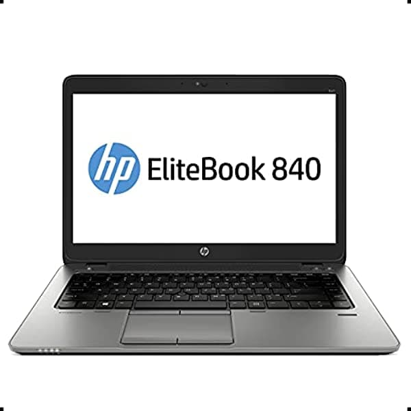 HP EliteBook 840 G2 14 pulgadas, Core i5-5300U 2.3GHz, 16GB Ram, 256GB SSD, Windows 10 Pro 64bit, cámara web (renovada)