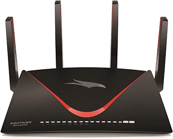 NETGEAR Nighthawk Pro Gaming XR700 - Router WiFi con 6 puertos Ethernet y velocidades inalámbricas de hasta 7.2 Gbps, AD7200, optimizado para el ping más bajo XR700-100NAS