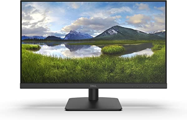 Monitor Dell D2421H Full HD (1920 x 1080) de 24 pulgadas, 60 Hz, IPS, 5 ms, bisel estrecho de tres lados, HDMI, VGA