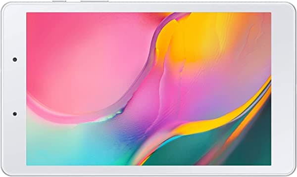 SAMSUNG Galaxy Tab A Tablet Android de 8.0 pulgadas, 64 GB, Wi-Fi, ligera, pantalla grande, batería de larga duración, color plateado SM-T290NZSEXAR