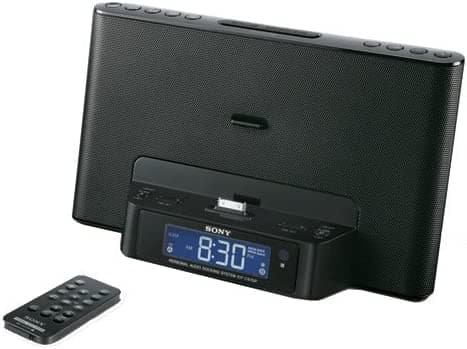 Sony ICFCS15IP 30-Pin iPod/iPhone Dock para altavoz (negro) (descontinuado por el fabricante) ICFCS15iPBLK