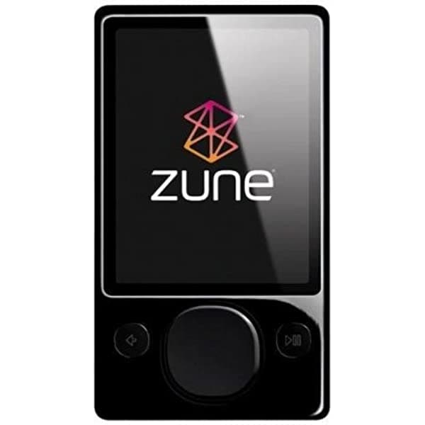 Reproductor de MP3 y video Zune de 120 GB Negro/Negro
