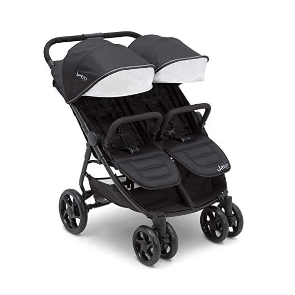 Delta Children Jeep Destination - Cochecito Doble Ultraligero Lateral X Lateral Medianoche // 11508-2013