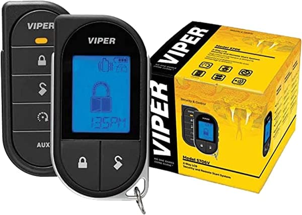 Viper - Sistema de seguridad de automóvil de 2 vías 5706V con encendido remoto