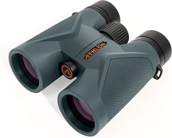 Athlon Optics Binoculares Midas para adultos y ninos, impermeables, resistentes, para observacion de aves 113004