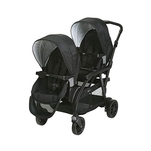 Graco Modos Duo - Cochecito doble | 27 opciones de conducción para 2 niños, Ley de equilibrio 1926286