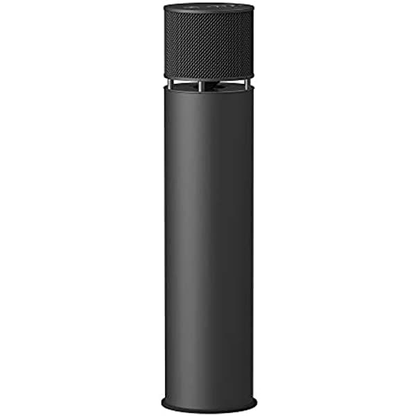 ABRAMTEK Altavoz Bluetooth de 100 W, altavoz inalámbrico de alta potencia E600 con subwoofer súper graves y sonido 360 para el hogar, oficina, fiesta al aire libre (gris)
