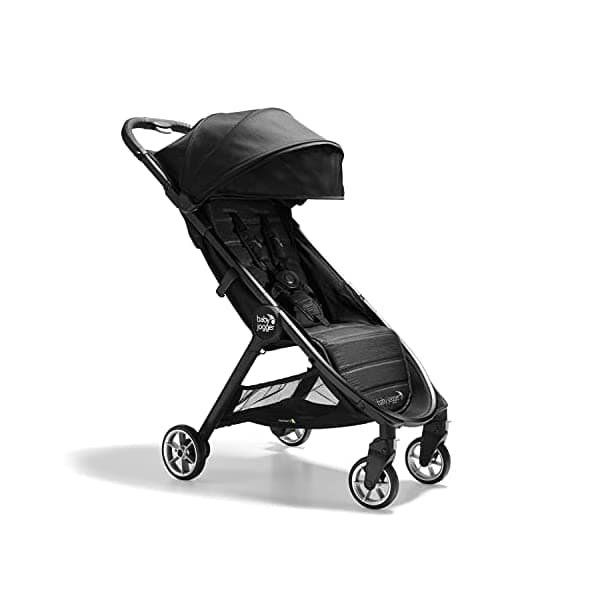 Baby Jogger City Tour 2 Cochecito de viaje ultra compacto, liviano, plegable, ideal para viajar - color Jet (2081849)