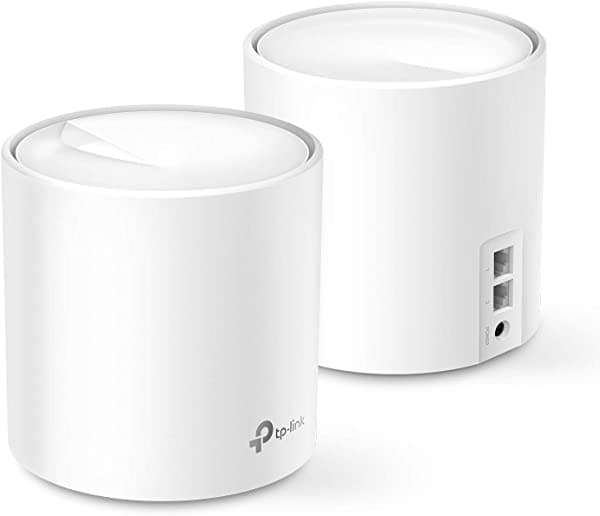 Tp-Link Wifi 6 Mesh Wifi Ax3000 Whole Home Mesh Wifi Sistema (Deco X60) - Covers Up 5000 Sq. Ft. Replaces Wifi Routers Y Extenders Parental Control 2-Pack Deco X60(2-pack)
