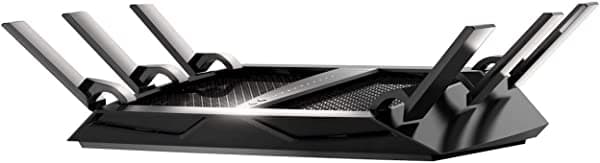 NETGEAR Nighthawk X6S AC4000 - Router WiFi de tres bandas, Gigabit Ethernet, MU-MIMO, compatible con Amazon Echo/Alexa (R8000P) R8000P-100NAS