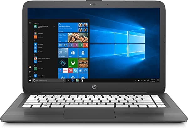 HP Stream Laptop PC 14-ax030nr (Intel Celeron N3060, 4 GB de RAM, 64 GB eMMC, gris), suscripción personal a Office 365 de 1 año incluida