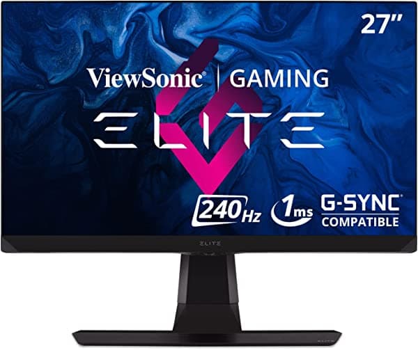 ViewSonic Elite - Monitor de juegos con ergonomía avanzada FreeSync Premium Eye Care para e-sports XG270