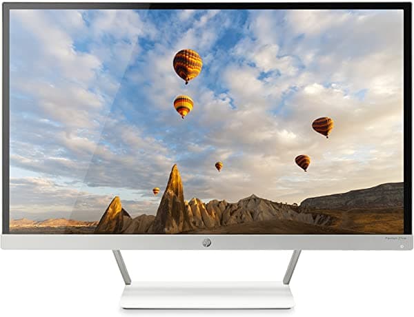 HP Pavilion Monitor IPS LED de 21,5", Blanco 27 pulgadas 27xw