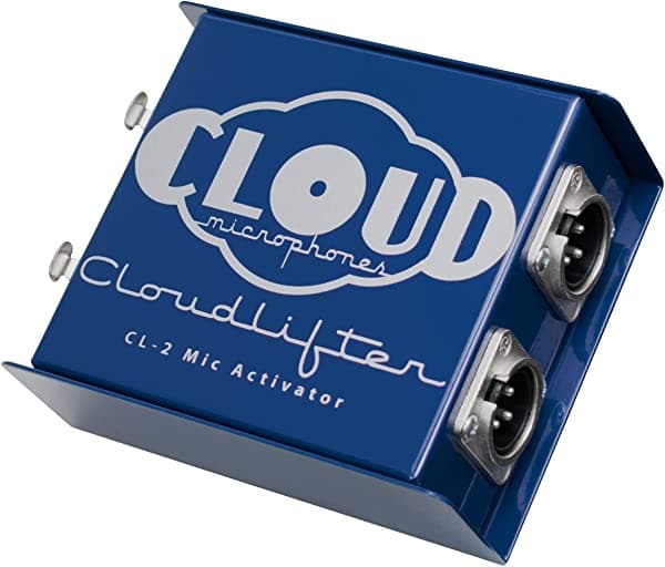 Cloud Microphones - Activador de micrófono Cloudlifter CL-2 - Ganancia de preamplificador de micrófono ultra limpio - Fabricado en Estados Unidos