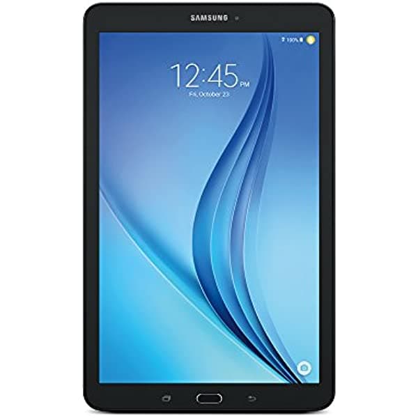 Tableta Samsung Galaxy Tab E 9.6 pulgadas, 16 GB, WiFi, en negro, de Samsung, Negro SM-T560NZKUXAR